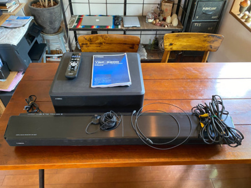 YAMAHA ヤマハ　ホームシアターシステム ２０１０年製　YSP-2200/NS-SWP600