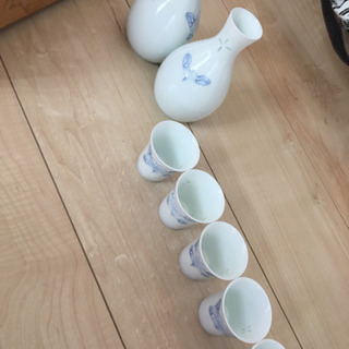 一珍山茶花　有田焼　酒器