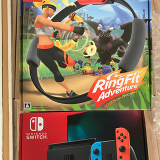 Nintendo Switch 本体 ネオンリングフィットアドベンチャー リングフィットアドベンチャー Switchネオン 新品セット