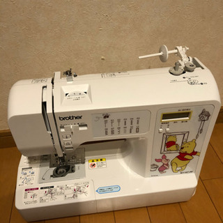 展示品 brother Disney Winnie the Pooh コンピューターミシン M1107-PP 展示品 brother Disney Winnie the Pooh コンピューターミシン M1107-PP