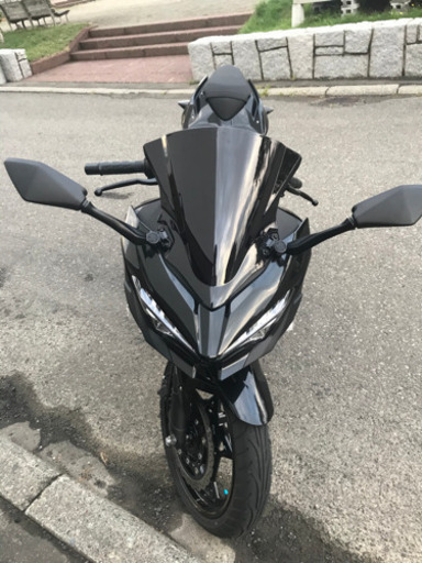 ニンジャ250 カワサキ　新古車　走行距離500キロ　2020年モデル　ブラック