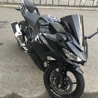 ニンジャ250 カワサキ　新古車　走行距離500キロ　2020年モデル　ブラックの画像
