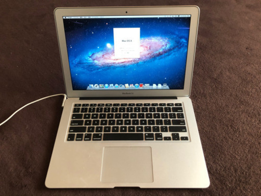 ノートパソコン MacBook Air A1369 corei5 SSD