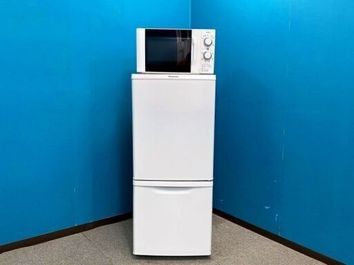 【ハッピー西葛西店】お買い得!　家電2点セット　【冷蔵庫・電子レンジ(新品)】ID：52842