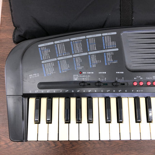 無料！中古品☆CASIOカシオ☆キーボード☆TONEBANK☆ＭＡ-120☆ソフトケース付き♪の画像