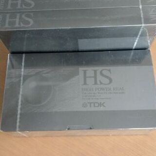 TDKビデオテープHS　120分×4本　新品未開封