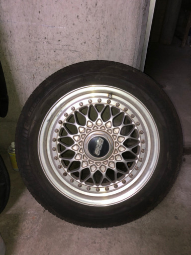BBS 15インチアルミ　タイヤ付き