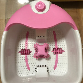 取引中　フットバス　温め機能付き