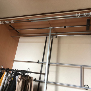美品・組立て式クローゼット差し上げます！の画像
