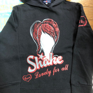 140cm  フード付きトレーナーの画像