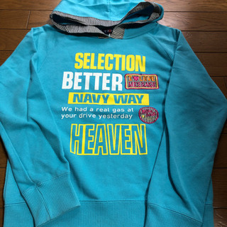 140cm  フード付きトレーナーの画像