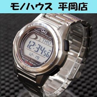 Q&Q SOLARMATE ソーラー電波腕時計 DP62 デジタ...