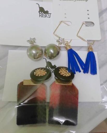 ⑥限定SALE★福袋　ピアス３点セット