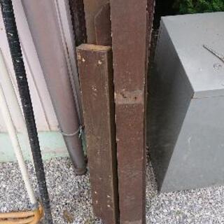 ウッドデッキの残り木材の画像