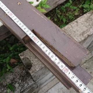 ウッドデッキの残り木材の画像