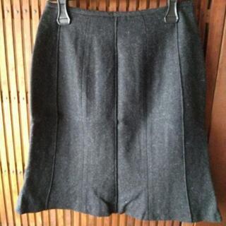 冬用の黒のスカート2着セットの画像