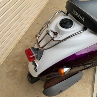 ヤマハ　ビーノ　50 sa10j シャッターキー　2スト　実働　キャンディーパープル　リペイント　日立南太田icの画像