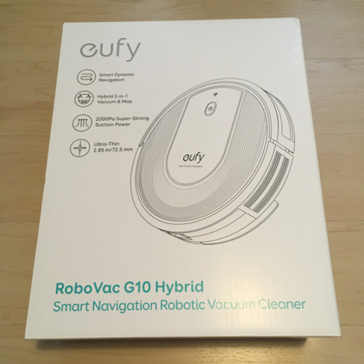 ANKER Robovac G10 Hybrid ロボット掃除機　水拭き