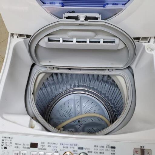 ■配送可■シャープ SHARP 5.5kg 全自動洗濯機 乾燥機能付き ES-TG55L 2014年製