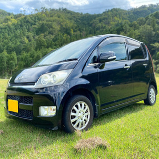 最終値下げ！車検R3.12まで　ナビ、ETC付き　H18年式ムーヴカスタム　黒！の画像