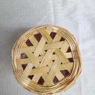 未使用品　竹製品　植木鉢カバーの画像