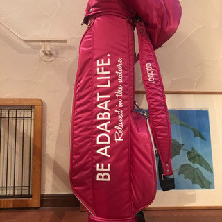  【新品未使用】アダバット adabat メンズ レディース キャディバッグ の画像