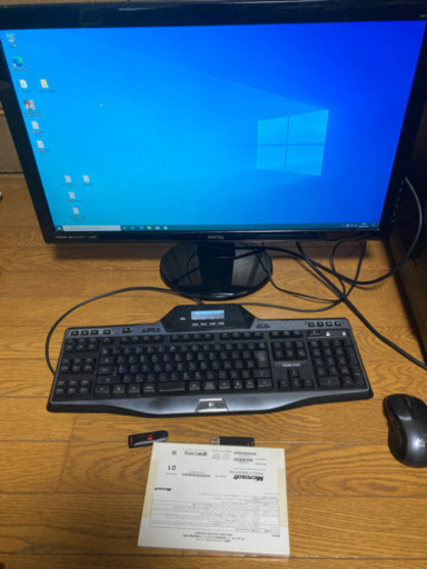 自作パソコン中古 Windows10 Core i7 3.06GHz 4コア RAM24GB