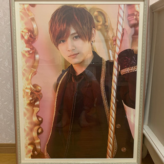 山田涼介　特大ポスター額縁付き