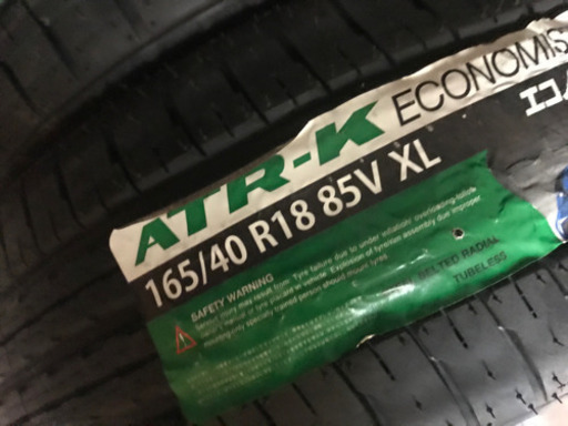 新品 ATR ECONOMIST 165/40 R18 85V 4本