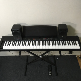 ヤマハ　YAMAHA ステージピアノ　P-80 スタンド・ペダル...