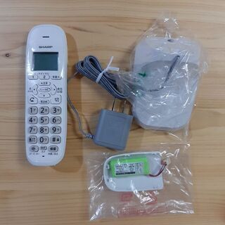 【新品未使用品・値下げ】シャープ デジタルコードレス 増設子機 ...