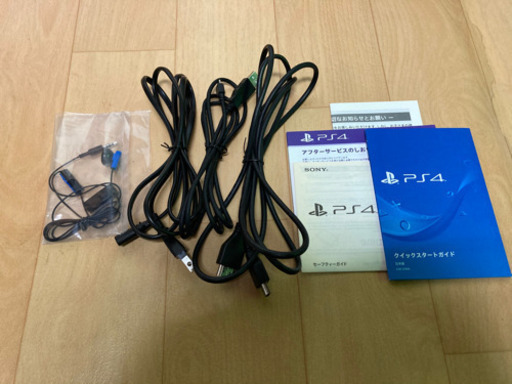 ps4本体、コントローラー×2