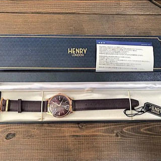 ★決定【新品同様】HENRY LONDON HAMPSTEAD 腕時計 稼働品の画像