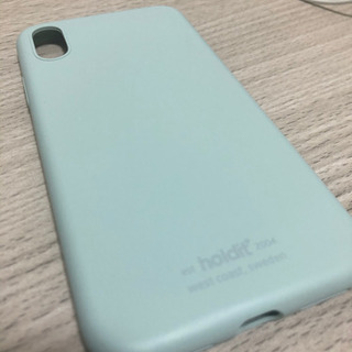 holdit ホールディット 14291 [ソフトタッチシリコーンケース iPhone XS/X用ケースMint]の画像