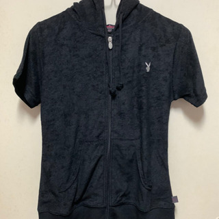 値下げしました‼︎【PLAYBOY 半袖パーカー上下セット】新品・未使用♪♪の画像