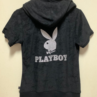値下げしました‼︎【PLAYBOY 半袖パーカー上下セット】新品・未使用♪♪の画像