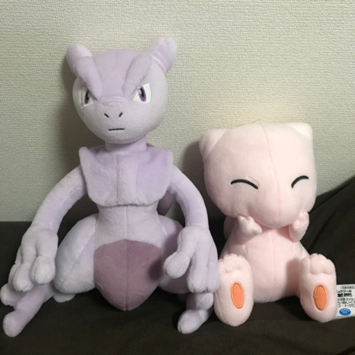 ポケモン ミュウツー\u0026ミュウぬいぐるみ