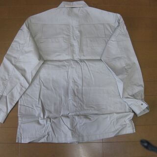 新品未使用☆ANDER SCHIETTI作業着長そで♪サンドベージュ　Lサイズの画像