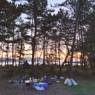 キャンプ体験🏕火起こし/BBQ/シーカヤック/フィッシング/天体観測の画像