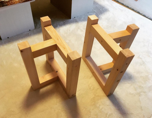 原木から手作り！ポプラ一枚板テーブル！
