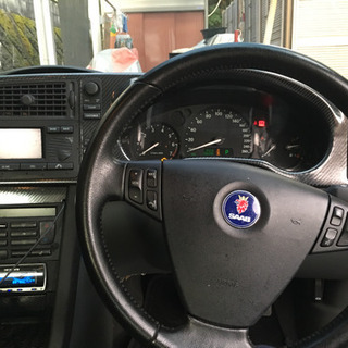 【中古車】車検付 サーブ SAAB 9-3 リニア 希少なスウェーデンのスポーツセダン ターボの画像