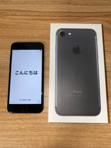 [値下げ] iPhone7 simロック解除済み 32GB ブラック