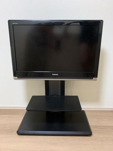 液晶テレビ　TOSHIBA REGZA C7000 32C7000、テレビ台 リモコン 分波器 ケーブル付