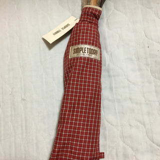 ♦️新品　折り畳み傘　ギンガムチェック♦️の画像