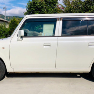 スズキ　ラパン　4WD ターボ AT パールホワイトの画像