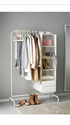 IKEA 服ラック　ハンガーラック　新品