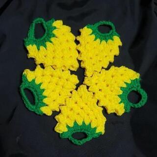 　#アクリルたわし　イチゴ型 五個で500円