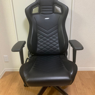 【最終値下げ】noblechairs EPIC ゲーミングチェア【 ブラック 】