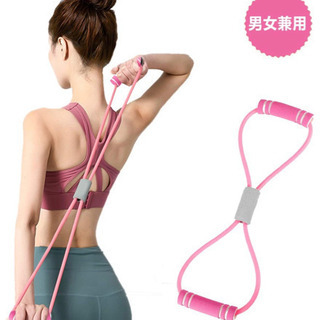 お譲り先決まりました。新品未使用、ストレッチチューブ 筋トレチュ...