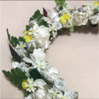 ハワイ　本格的な花冠♡ お花ぎっしり！の画像